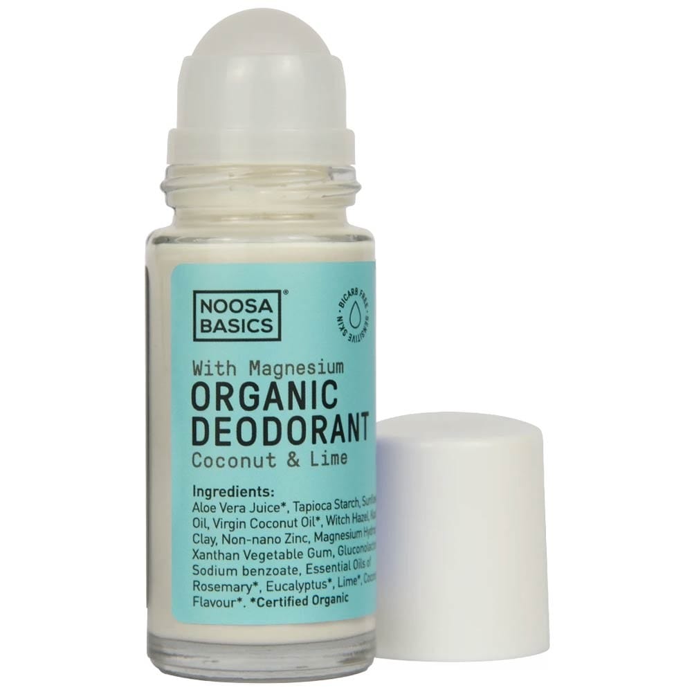Noosa Basics Bi-carb Free Roll On Deodorant - Coconut Lime