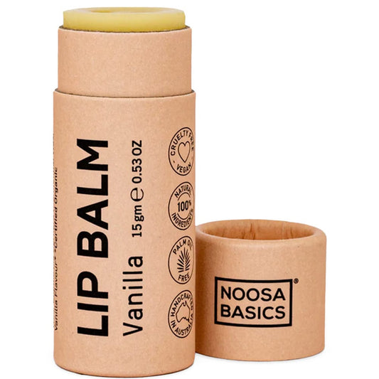 Noosa Basics Organic Lip Balm - Vanilla 15g