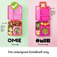 OmieDip Containers 2pk - Pink & Teal