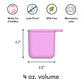 OmieDip Containers 2pk - Pink & Teal