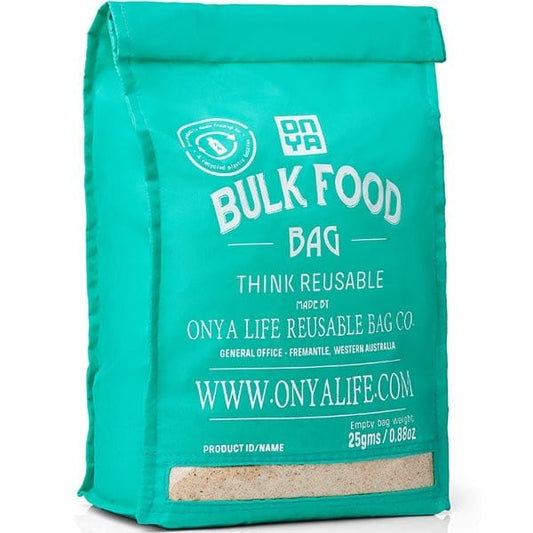 Onya Reusable Bulk Food Bag Large - Aqua