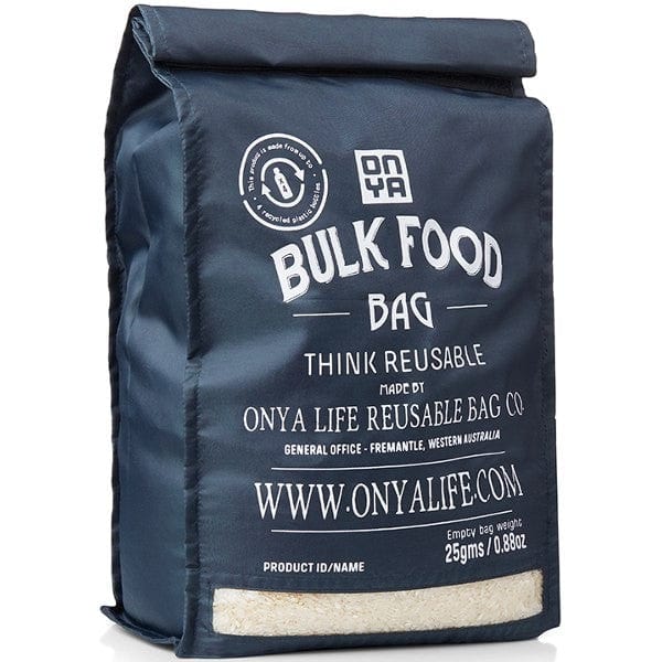 Onya Reusable Bulk Food Bag Large - Charcoal