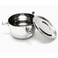 Onyx stainless steel airtight round container 8cm 140ml