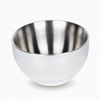 Onyx Stainless Steel Double Walled Bowl 300ml