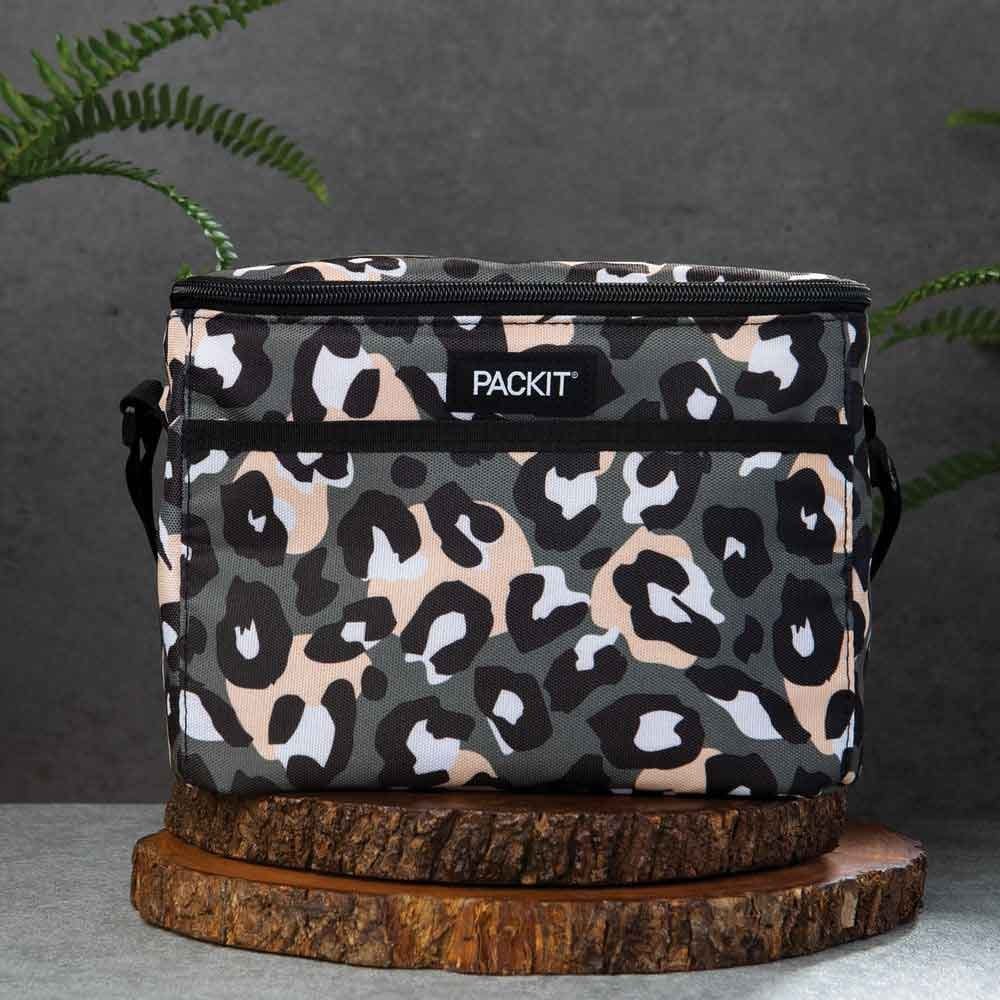 Packit Classic Freezable Lunch Box - Wild Leopard Orange