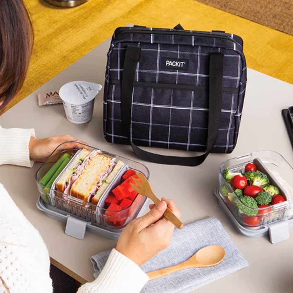 Buy PackIt Freezable Hampton Insulated Lunch Bag - Grid – Biome US Online