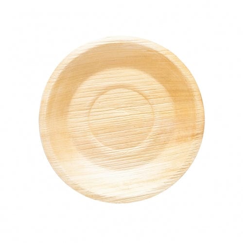 Palm Leaf Small Plate 25pk - Round