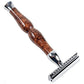Parker 45R Safety Razor + Blades - Brown Marble