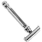 Parker 99R Safety Razor + Blades - Silver