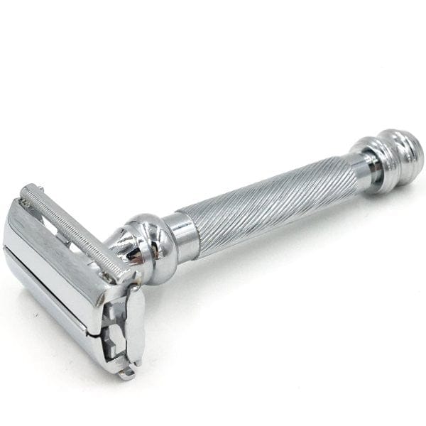 Parker 99R Safety Razor + Blades - Silver