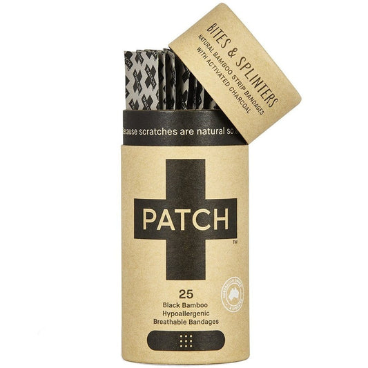 Patch Organic Adhesive Strips 25pk - Activated Charcoal