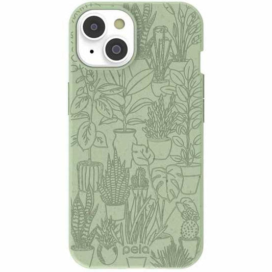 Pela Eco-Friendly iPhone 14 Case Magsafe Module - Sage Green Oasis