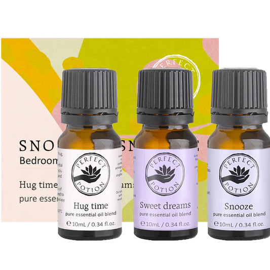 Perfect Potion Essential Oil Blends Bedroom TRIO Snooze & Snuggle