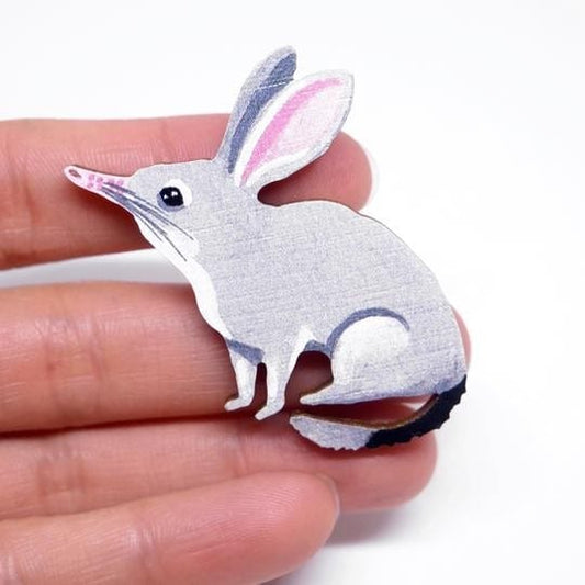 Pixie Nut and Co Bilby Brooch