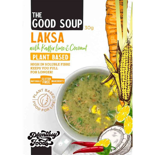 Plantasy Foods The Good Soup Vegan 30g - Laksa with Kaffir Lime Coconut