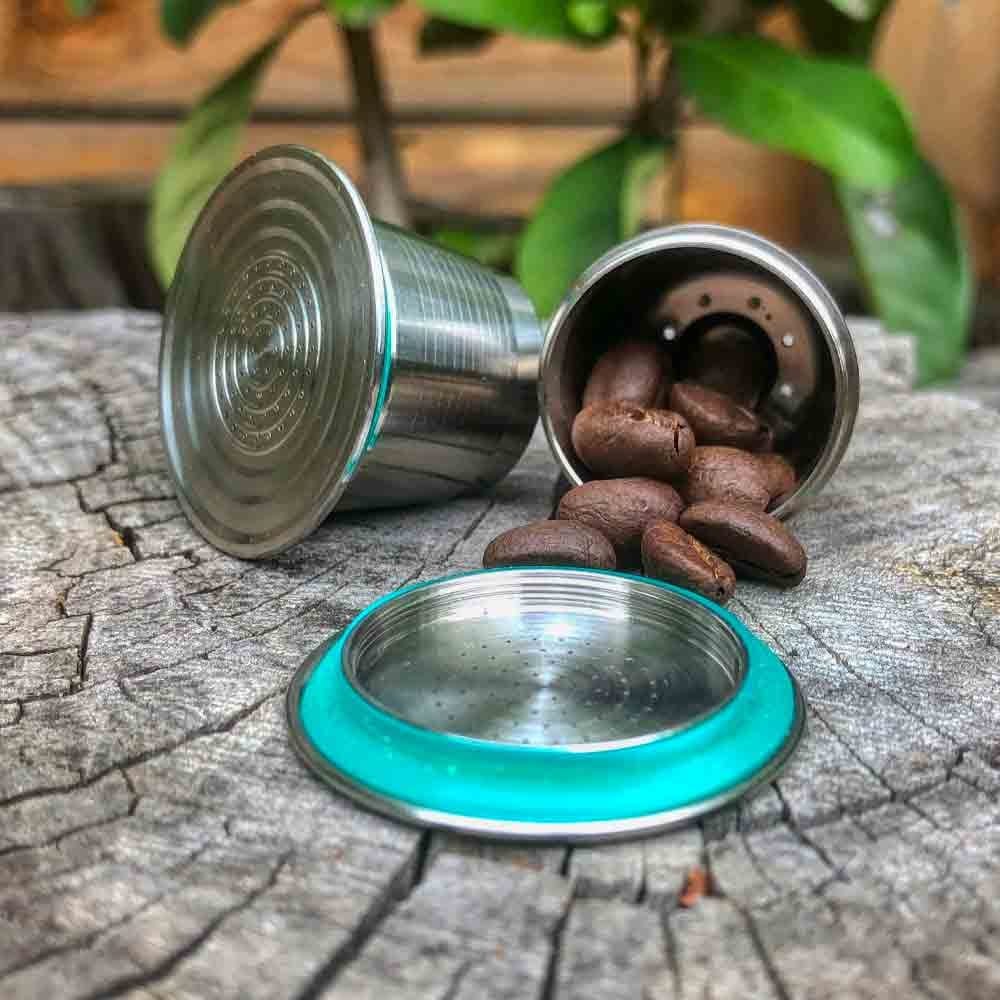 Pod Star Reusable Stainless Steel Coffee Capsule - Nespresso