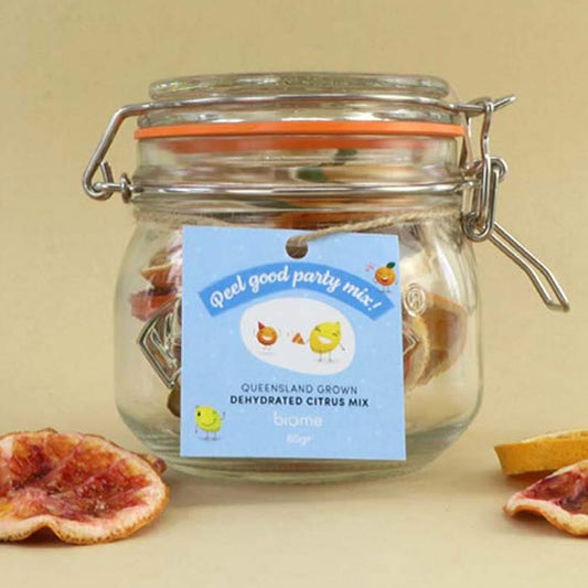 QLD Grown Dehydrated Citrus Mix in jar 60g