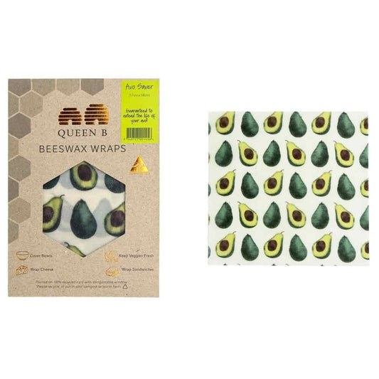 Queen B Beeswax Wrap Single - Avo Saver