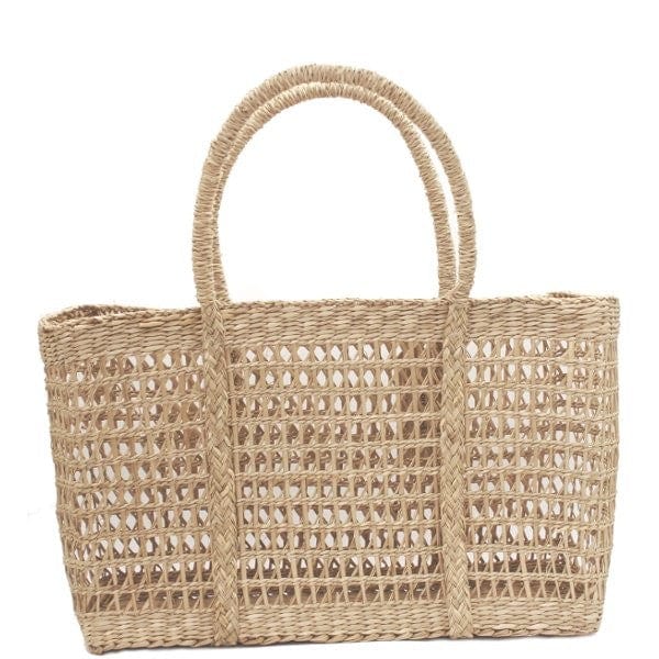Rectangle Seagrass Net Bag - Small