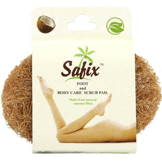 Safix coco foot & body brushing scrub pad