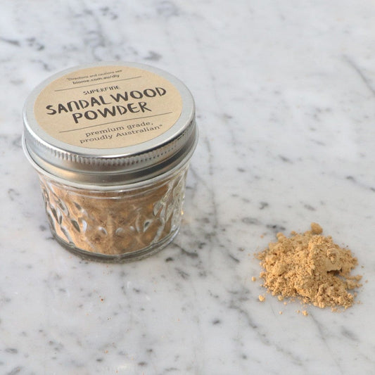 Sandalwood Powder in Glass Jar 40g - Superfine (For Face)