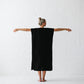 Seaside Tones V Neck Dress Black