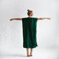 Seaside Tones V Neck Dress Green