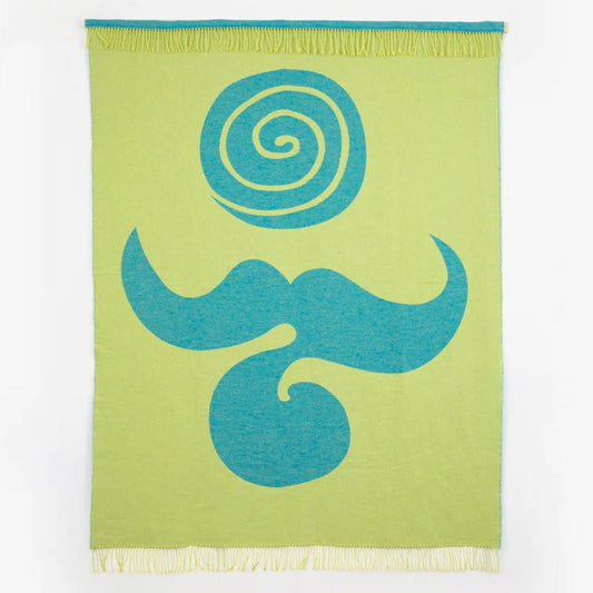 Seljak Dugong Lime Blanket - Fringe