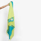 Seljak Dugong Lime Blanket - Fringe