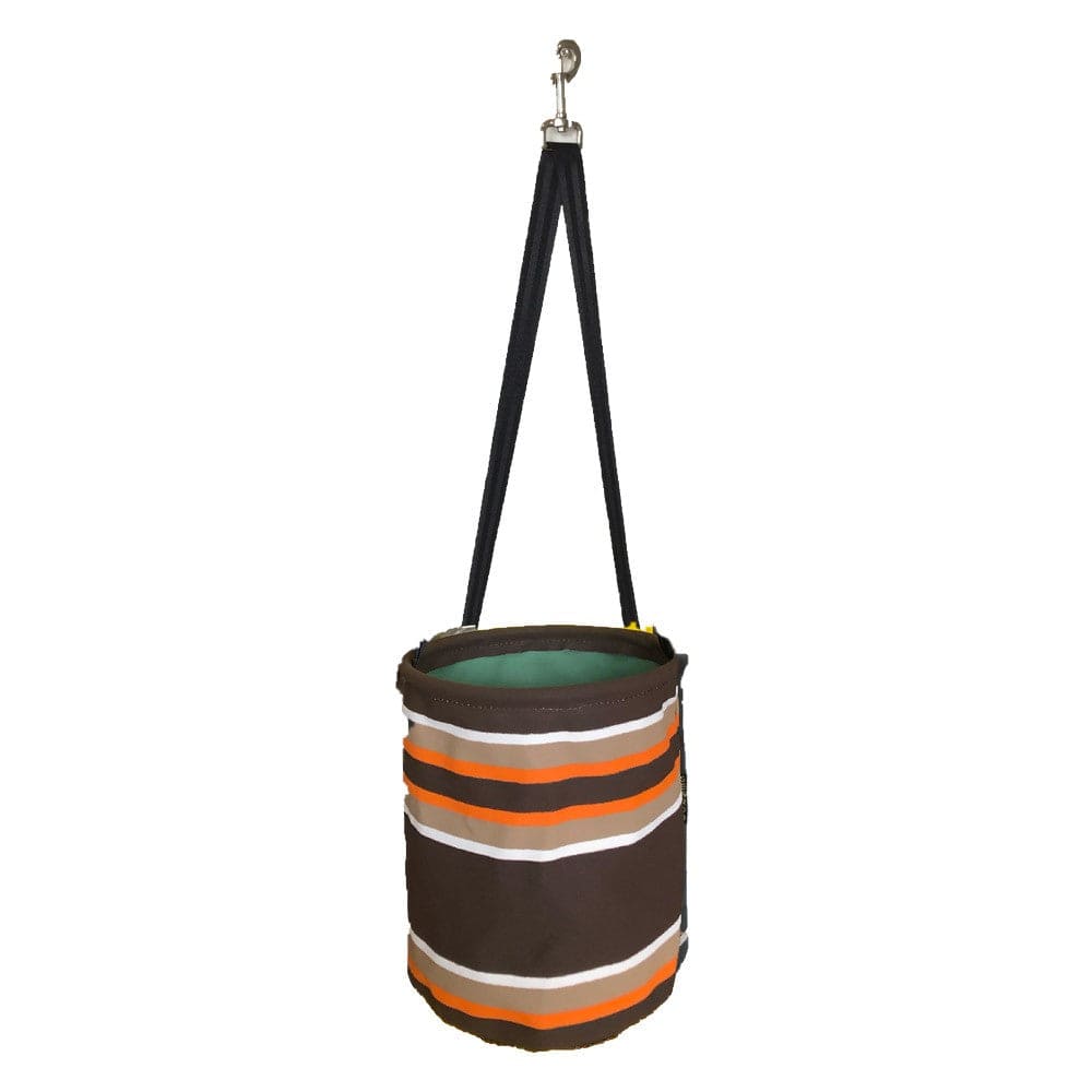 Sewroo Canvas Peg Bag - Chocolate Brown