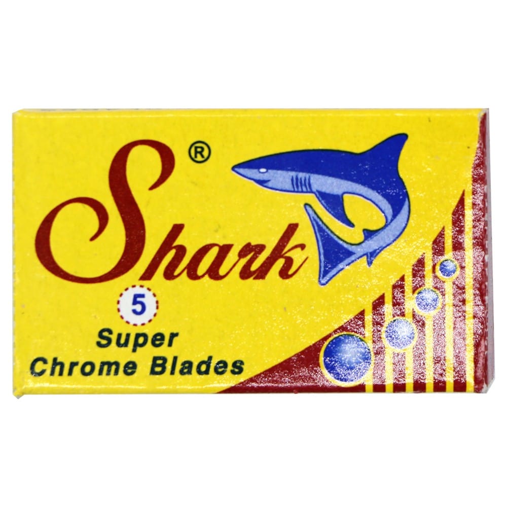 Buy Shark Double Edge Razor Blades Super Chrome 5pk Biome US Online