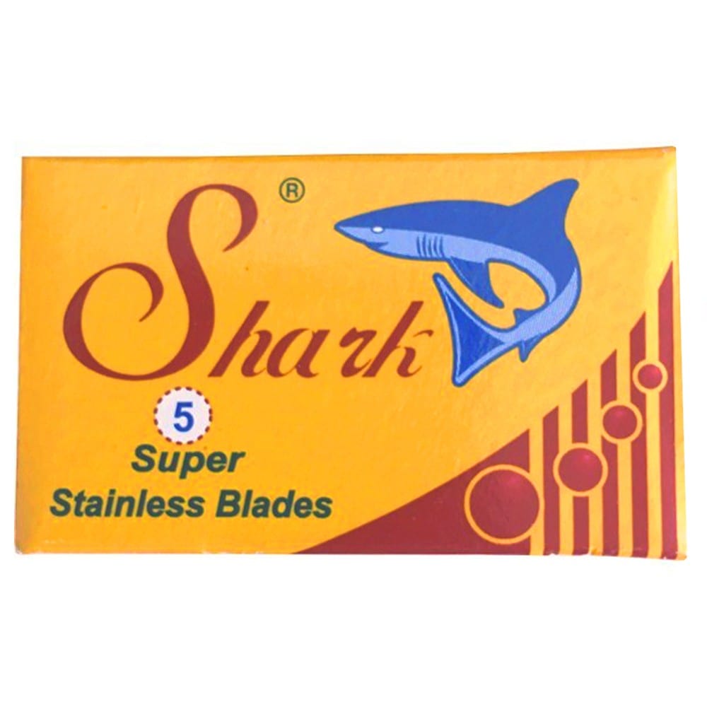 Shark Double Edge Razor Blades - Super Stainless 5pk