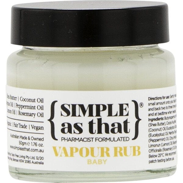 Simple As That Vapour Rub - Baby