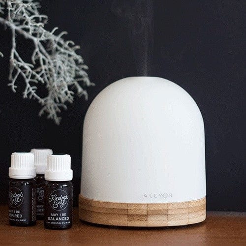 SOL Aroma Diffuser Glass and Bamboo