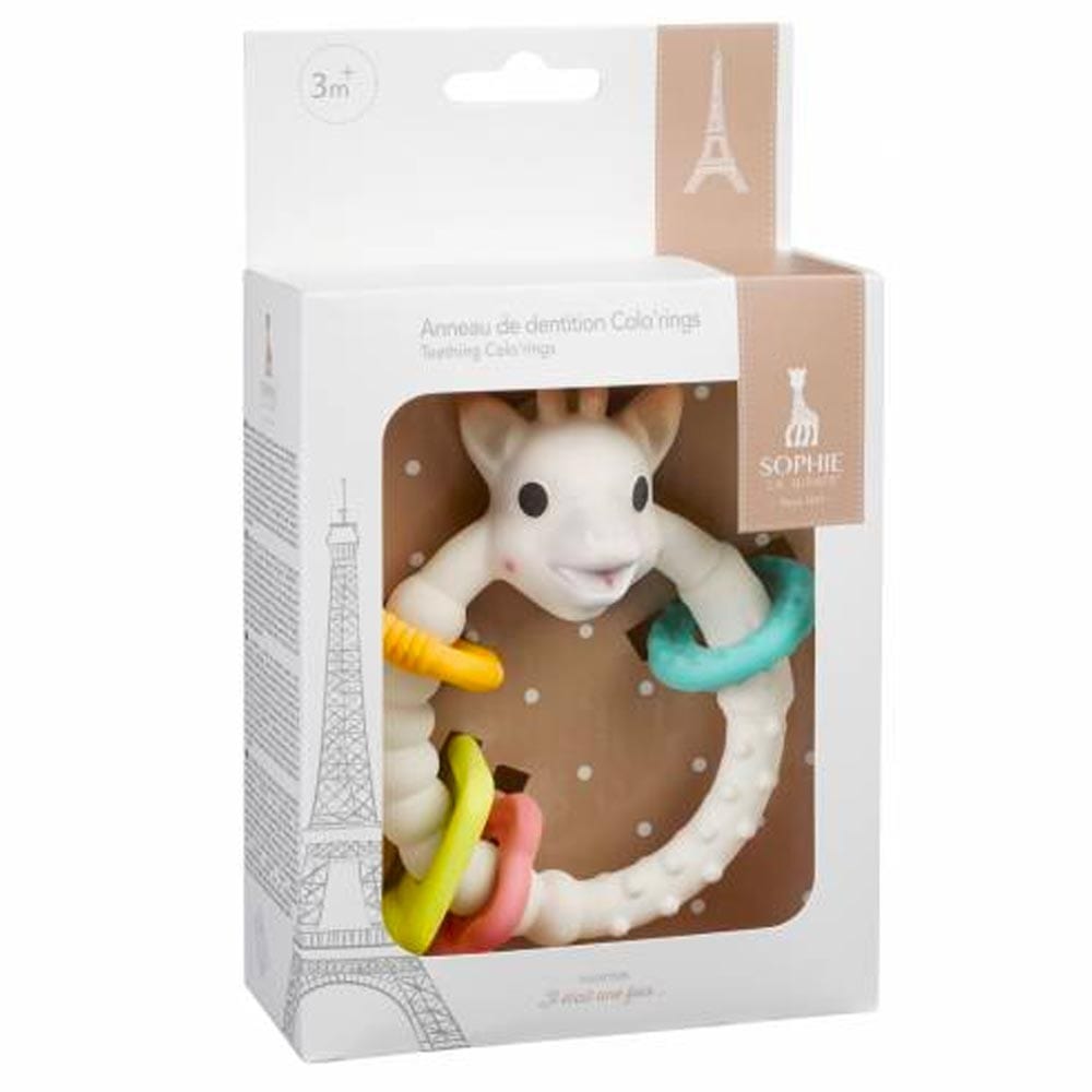 Sophie The Giraffe Teething Colo'rings 3m+ Anneau de dentition Colo'rings