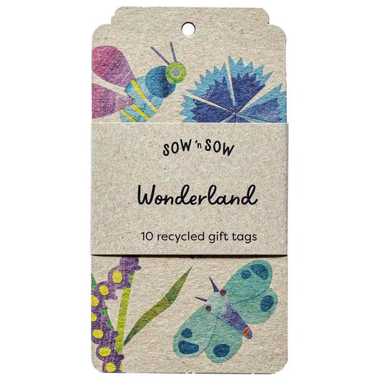 Sow 'n Sow Bug Wonderland Gift Tag 10pk