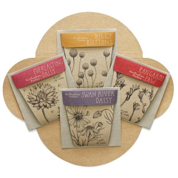 Sow 'n Sow Gift Of Seeds Set of 4 - Australian Native