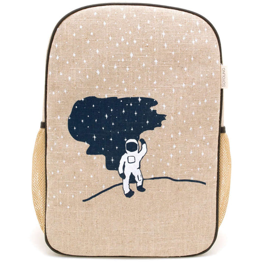 SoYoung Grade School Linen Backpack - Spaceman