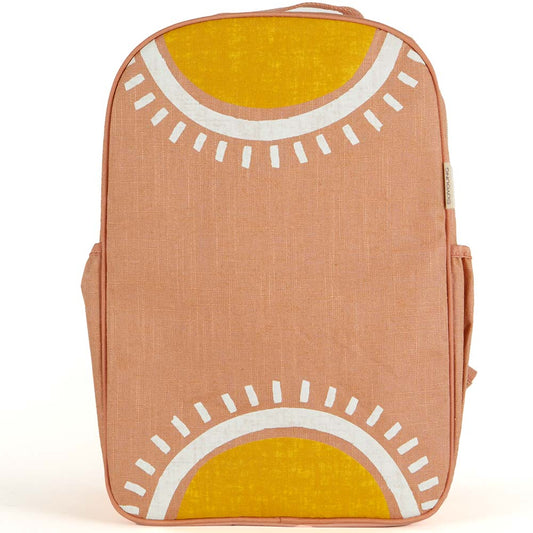 SoYoung Grade School Linen Backpack - Sunrise Muted Clay