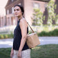 SoYoung Large Washable Paper Lunch Poche Insulated Cooler Bag - Kraft Paper