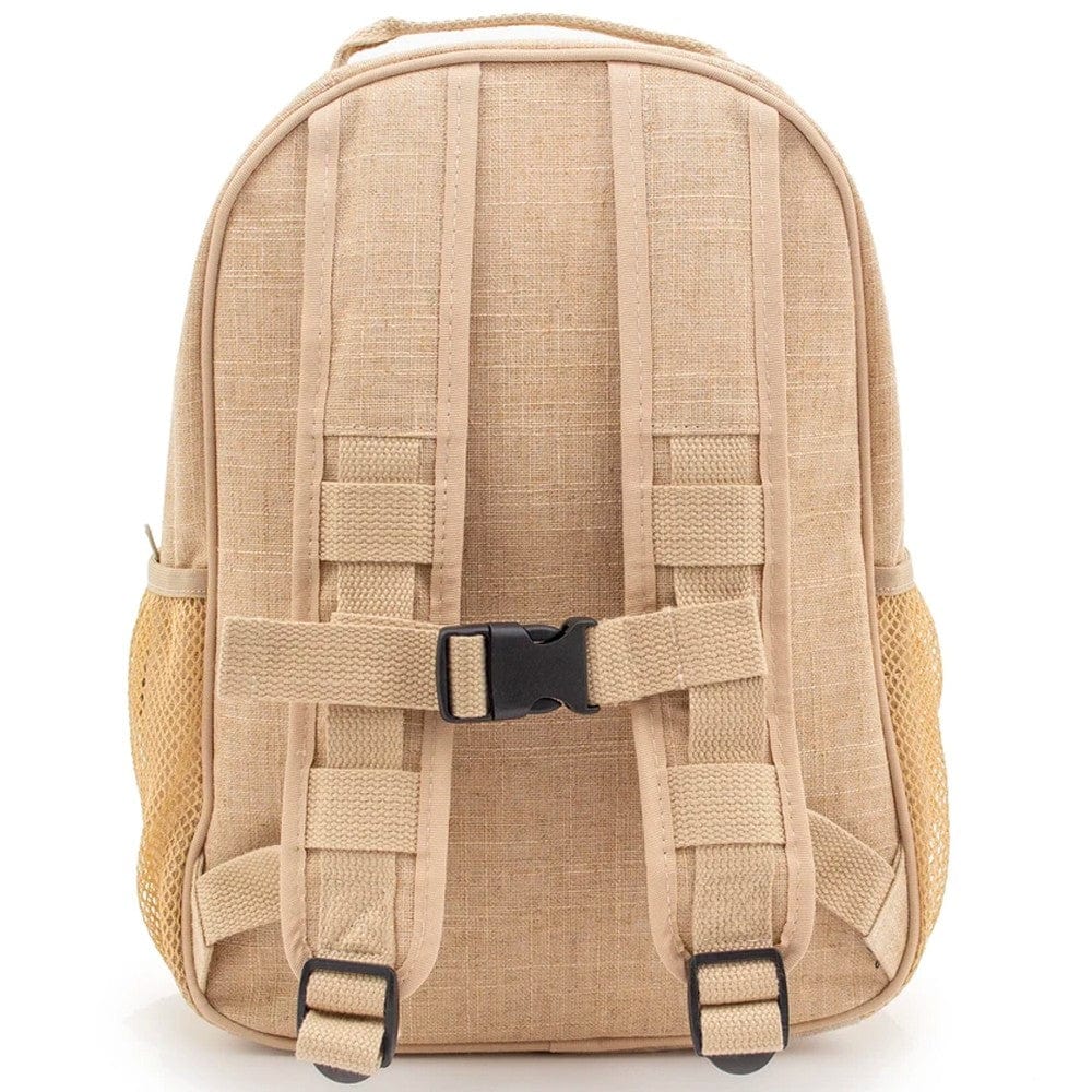 SoYoung Raw Linen Toddler Backpack - Cacti Desert
