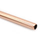 Stainless Steel Straw Rose Gold 6mm - Bent