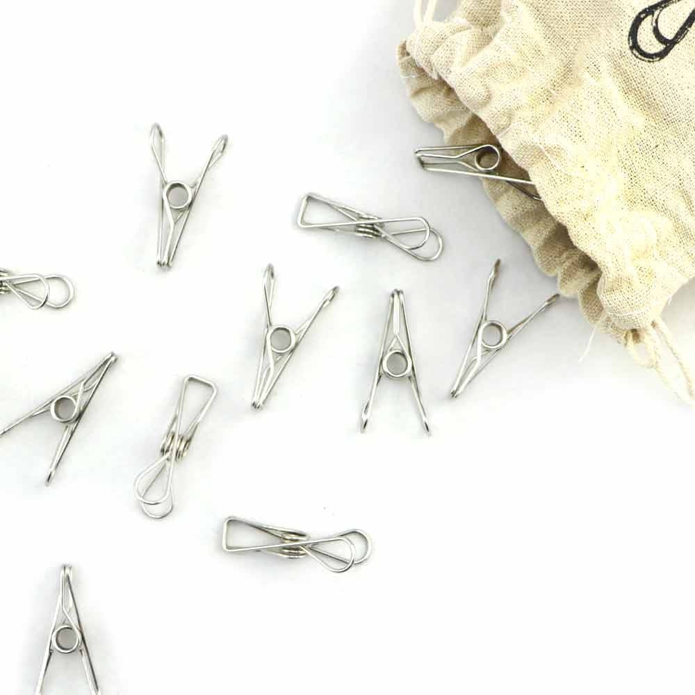 Stainless Steel Wire Pegs Grade 201 - Tiny (select pack size)