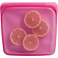 Stasher Silicone Storage Bag Sandwich Size 450ml - Raspberry