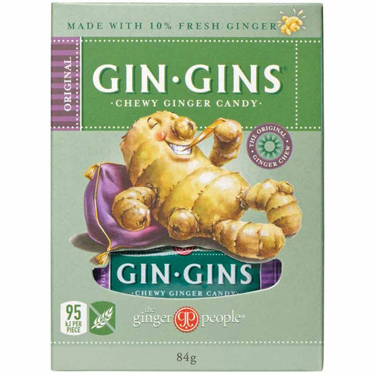 The Ginger People Gin Gins Ginger Chews 85g - Original