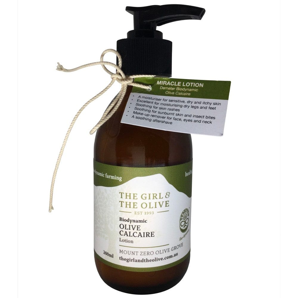 The Girl & The Olive Biodynamic Olive Calcaire Lotion 200ml