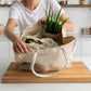 The Keeper Organic Cotton & Jute Tote Bag