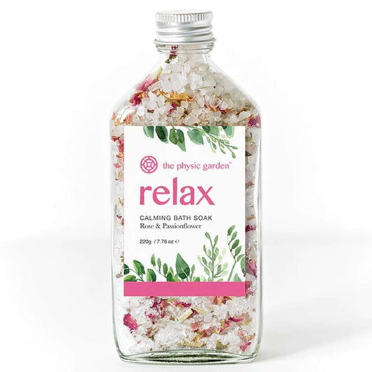 The Physic Garden - Relax Bath Soak 220g