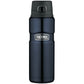 Thermos King Vacuum Insulated Bottle with Flip Lid 710ml - Midnight Blue