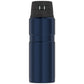 Thermos King Vacuum Insulated Bottle with Flip Lid 710ml - Midnight Blue
